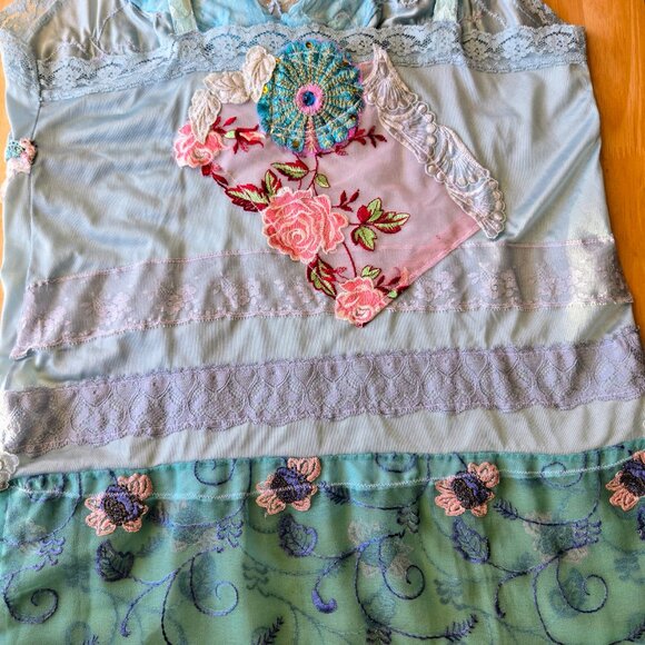 1920s Tunic Blouse | Roselani Jasmin | Size Medium - Picture 11 of 13